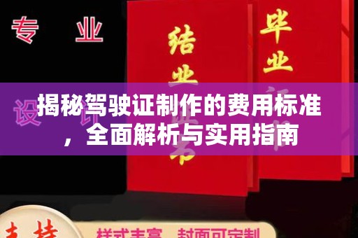 鹿城揭秘驾驶证制作的费用标准，全面解析与实用指南