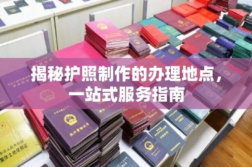 鹿城揭秘护照制作的办理地点，一站式服务指南