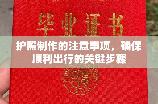 鹿城护照制作的注意事项，确保顺利出行的关键步骤