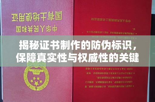 鹿城揭秘证书制作的防伪标识，保障真实性与权威性的关键